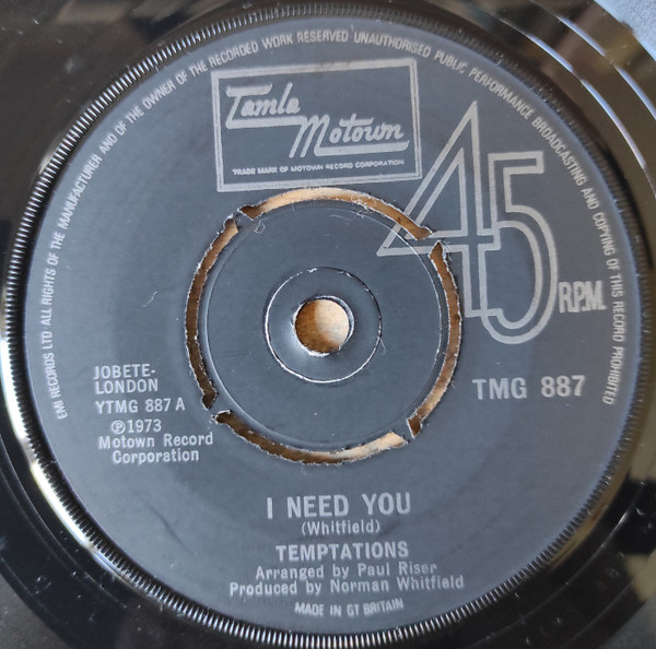 I Need You