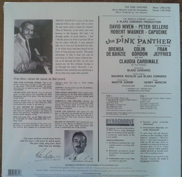 920abd7d48bf0104e1402aa0565bfc4e5537f4a2_0_0.jpeg The Pink Panther (Music From The Film Score)