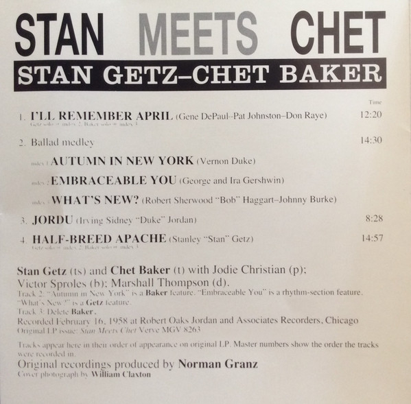 Stan Meets Chet