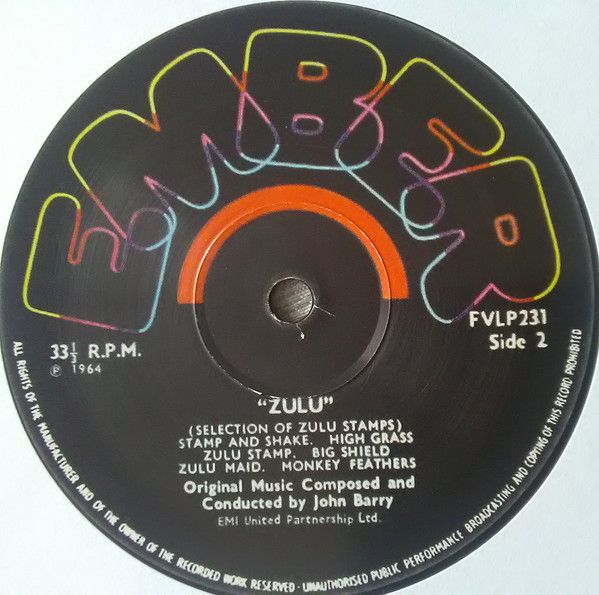 Zulu (Original Motion Picture Sound Track & Themes)