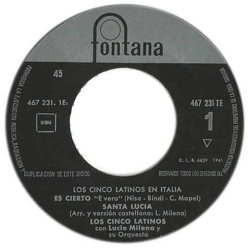 Los Cinco Latinos En Italia