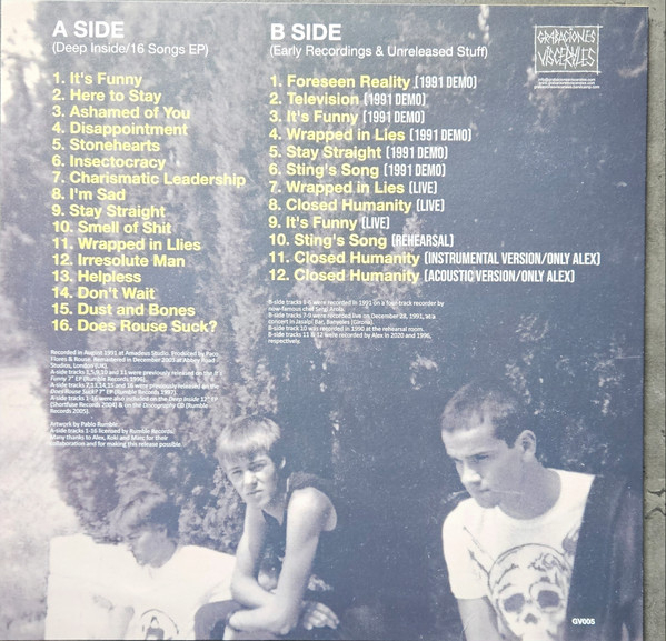 Deep Inside + Early Recordings & Unreleased Stuff