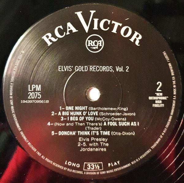 50,000,000 Elvis Fans Can't Be Wrong - Elvis' Gold Records Volume 2