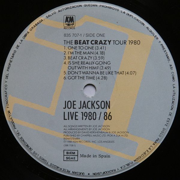 Live 1980 / 86