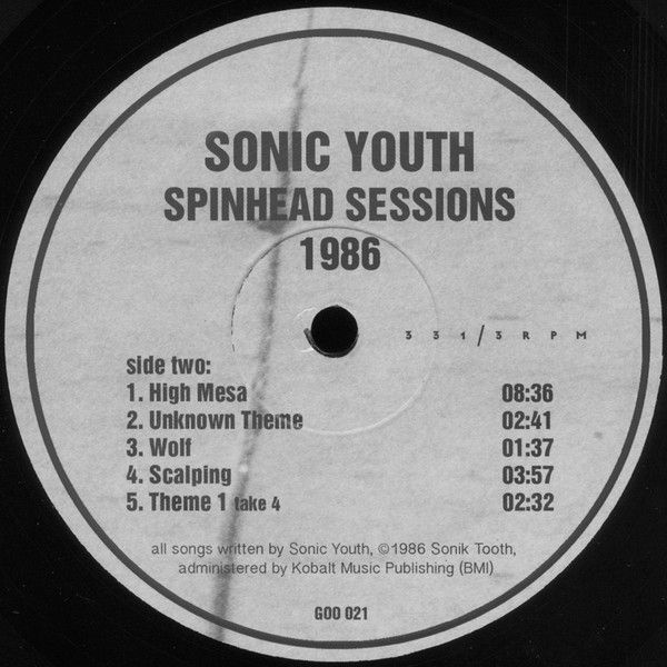 Spinhead Sessions • 1986