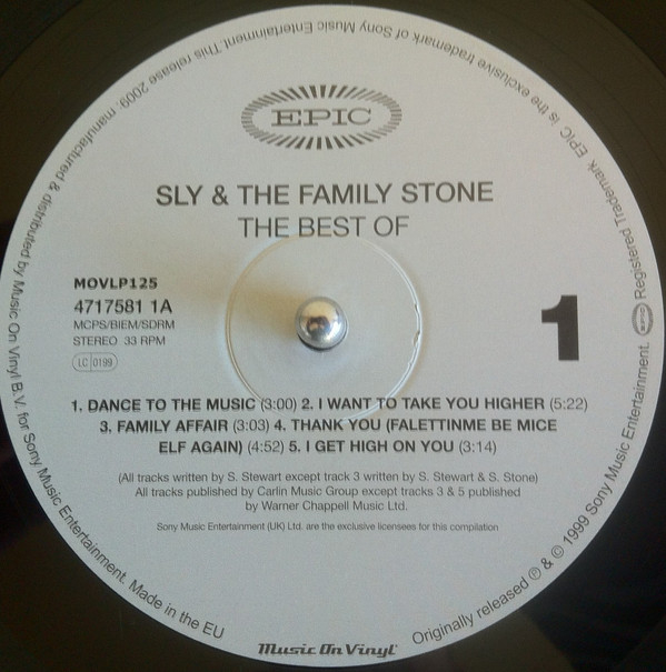 The Best Of Sly And The Family Stone