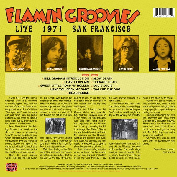 Live 1971 San Francisco