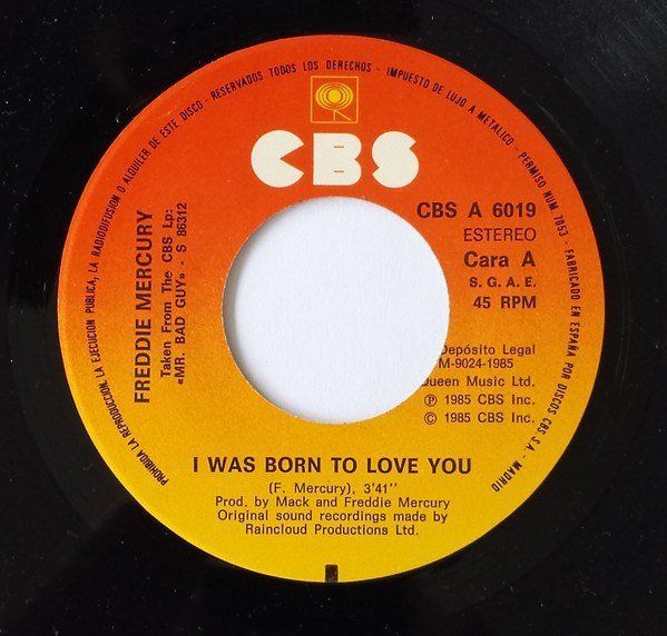 I Was Born To Love You
