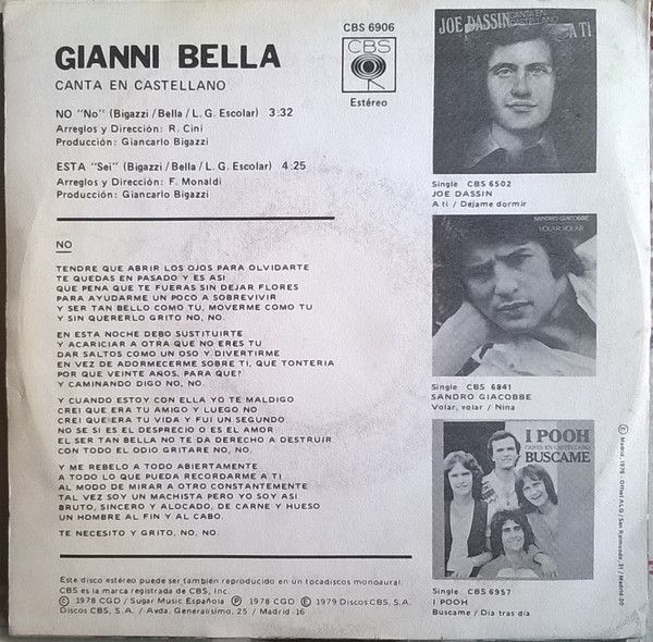 Canta En Castellano No