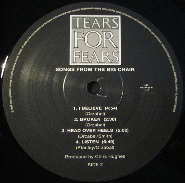 Songs From The Big Chair