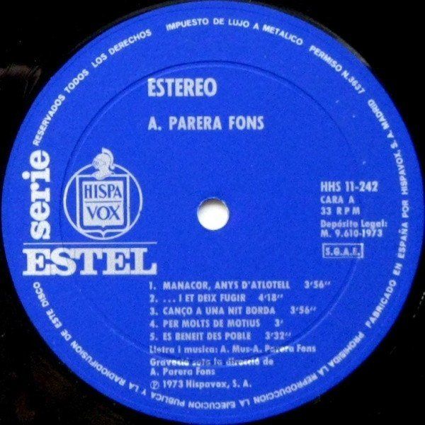 A. Parera Fons