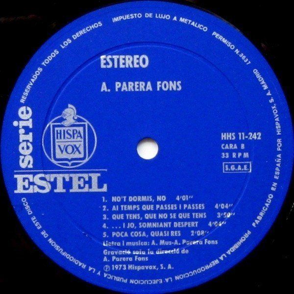A. Parera Fons