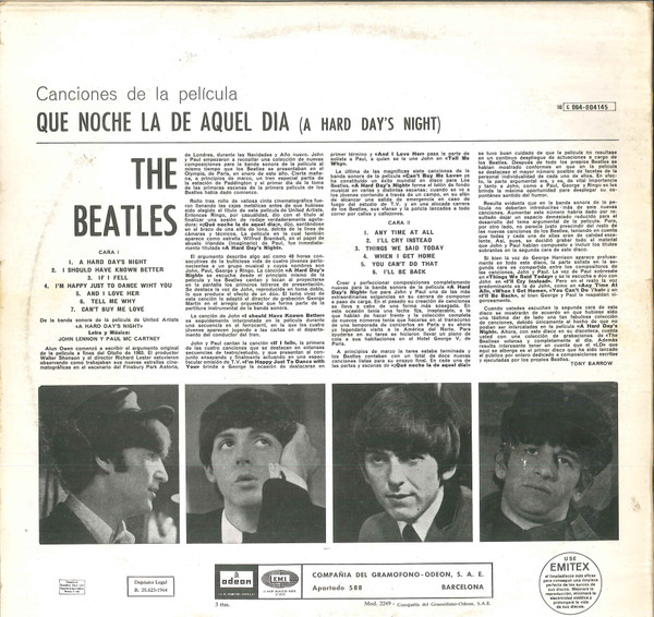 Que Noche La De Aquel Dia