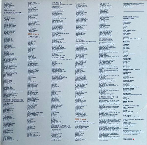 Mamma Mia! Here We Go Again (The Movie Soundtrack Featuring The Songs Of ABBA)