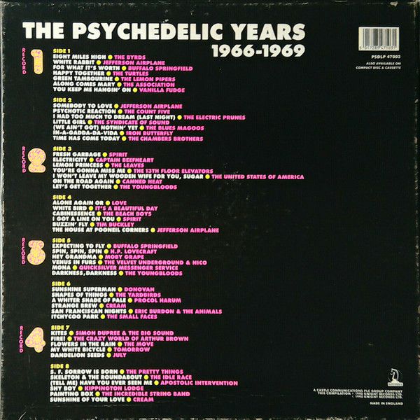 The Psychedelic Years