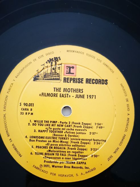 Fillmore East - June 1971