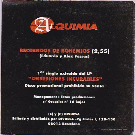Recuerdos De Bohemios