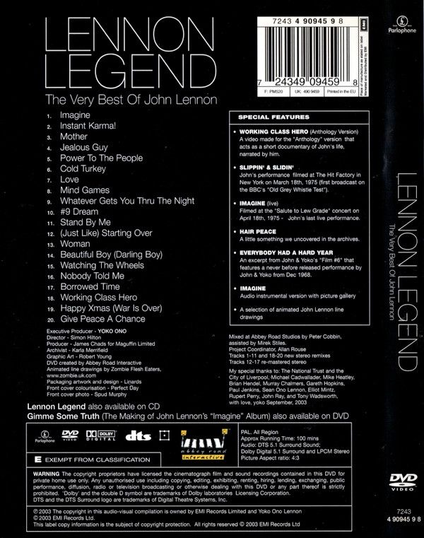 Lennon Legend - The Very Best Of John Lennon