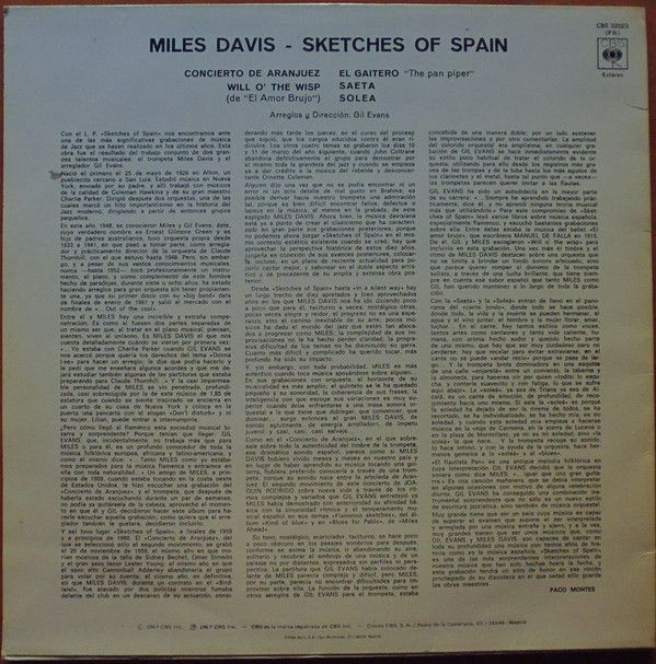 Sketches Of Spain