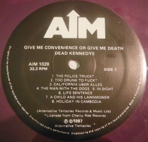 Give Me Convenience Or Give Me Death