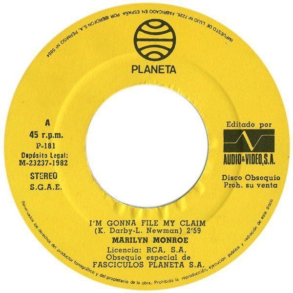 I'm Gonna File My Claim / After You Get What You Want