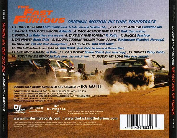 8db560095e011df7783fa084179ae90023eda046_0_0-1.jpeg The Fast And The Furious (Original Motion Picture Soundtrack)