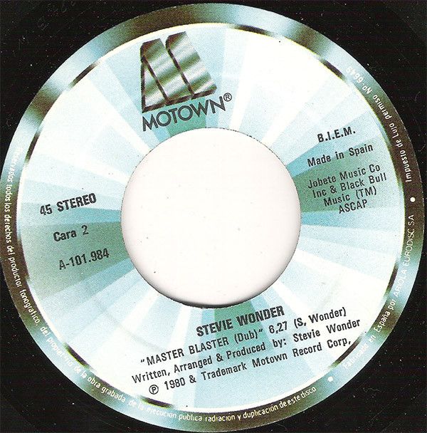Master Blaster (Jammin')