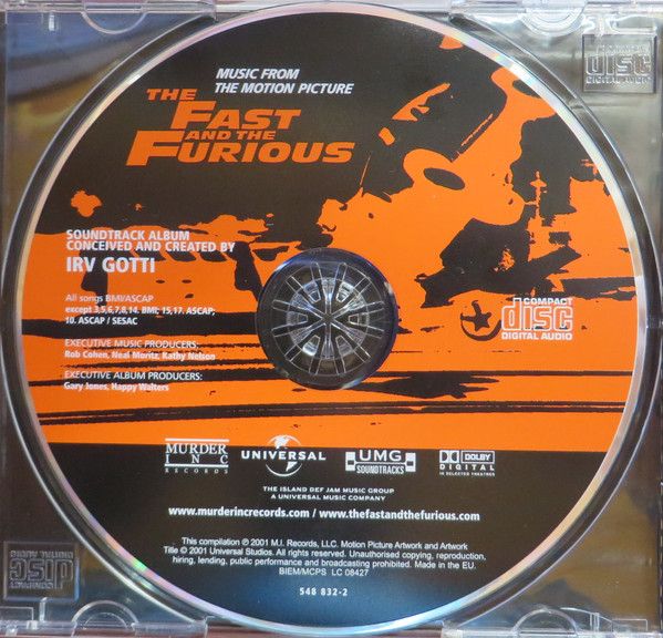 a336383da105e0f94ace7e86a10f60ad0444df9d_0_0-1.jpeg The Fast And The Furious (Original Motion Picture Soundtrack)