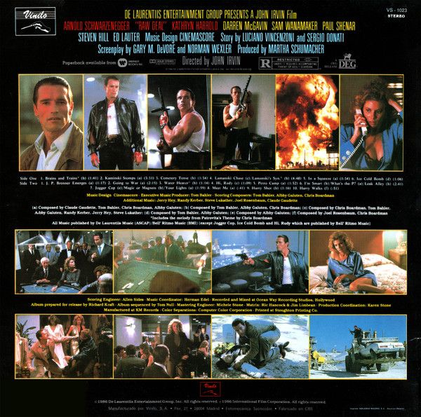 Raw Deal (Original Motion Picture Soundtrack)