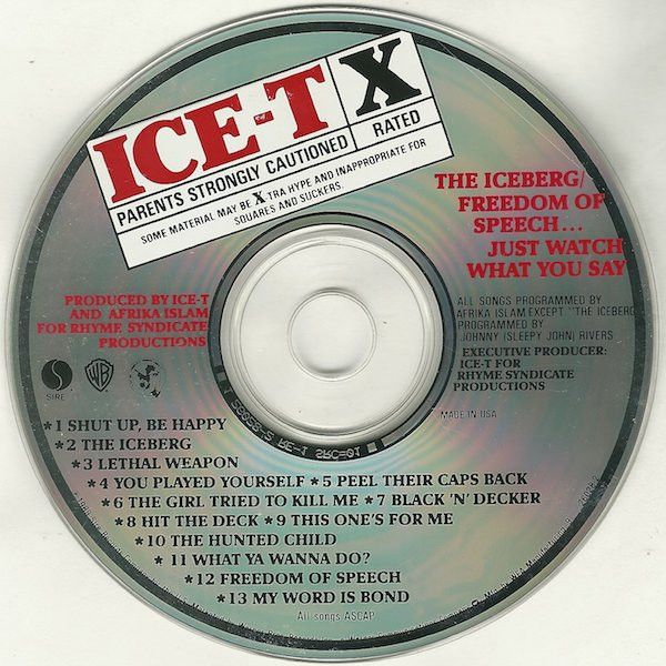 The Iceberg (Freedom Of Speech... Just Watch What You Say)