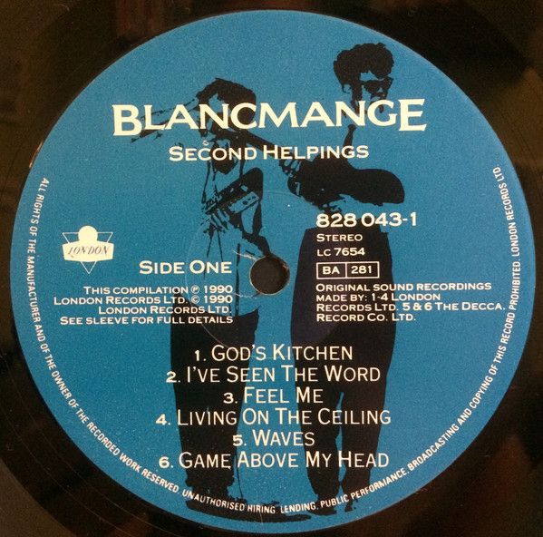 Second Helpings - The Best Of Blancmange