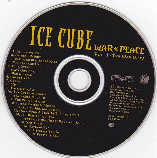 War & Peace Vol. 1 (The War Disc)