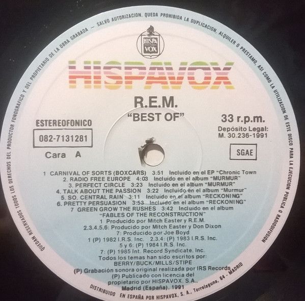 The Best Of R.E.M.