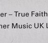 True Faith / 1963