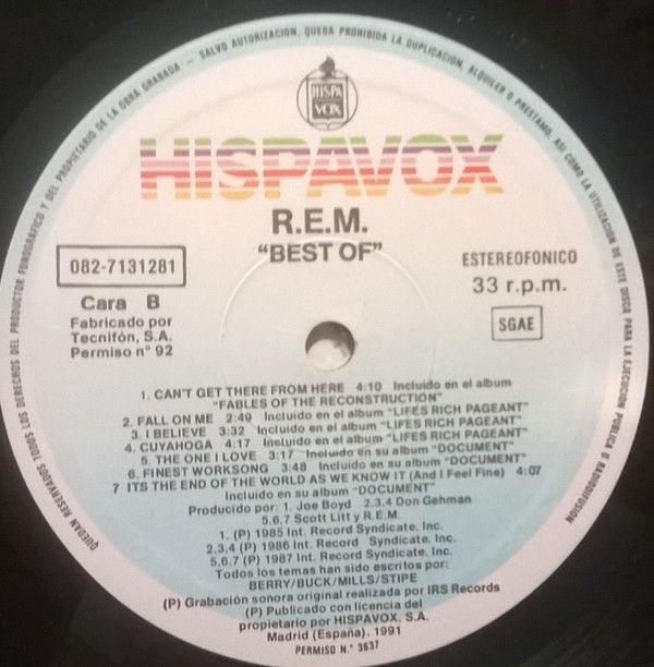 The Best Of R.E.M.