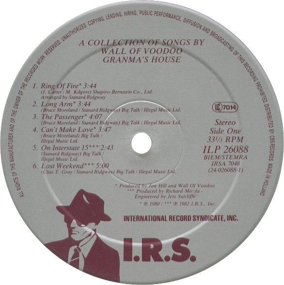 Granma's House (A Collection Of Songs By Wall Of Voodoo)