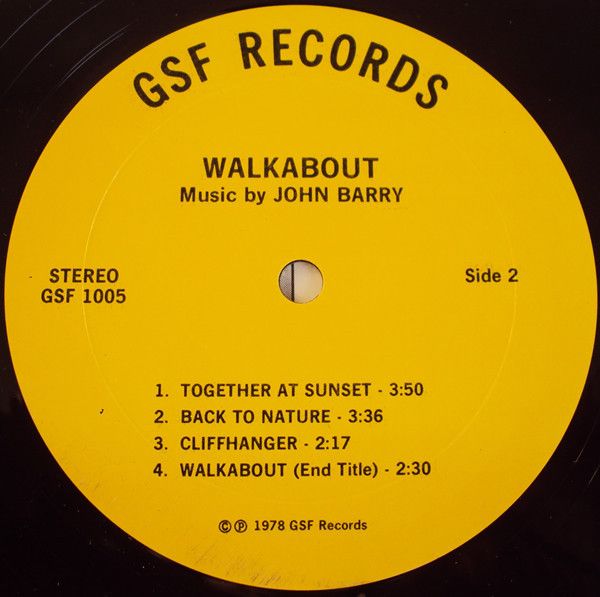Walkabout (Original Soundtrack Recording)