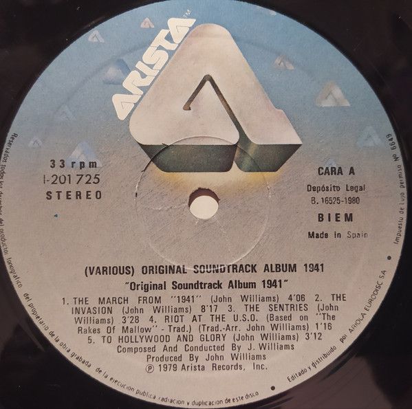 Original Soundtrack Album / 1941