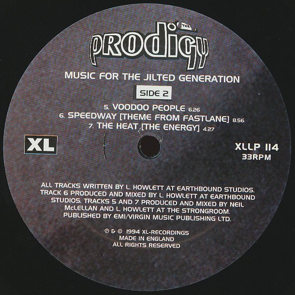 Music For The Jilted Generation