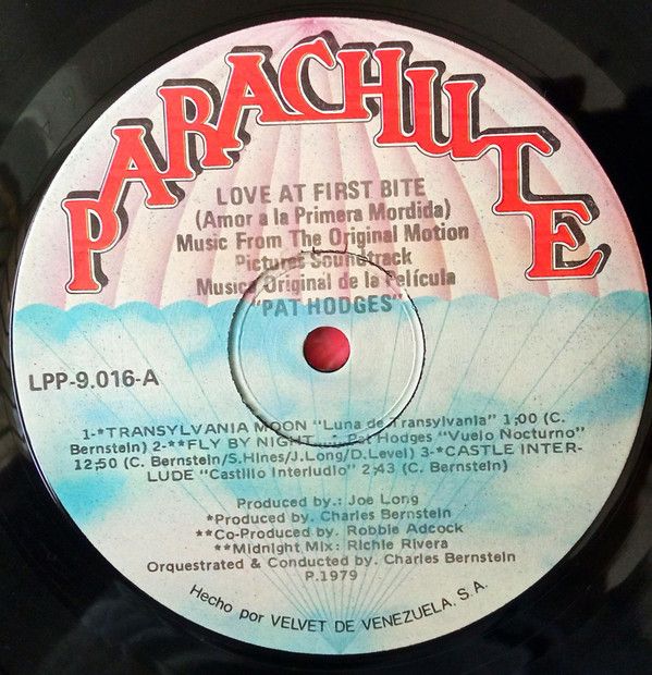 Music From The Original Motion Picture Soundtrack "Love At First Bite"
