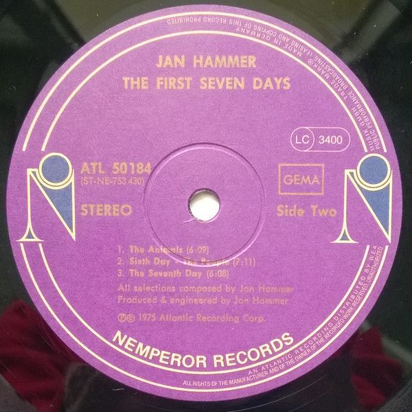 The First Seven Days