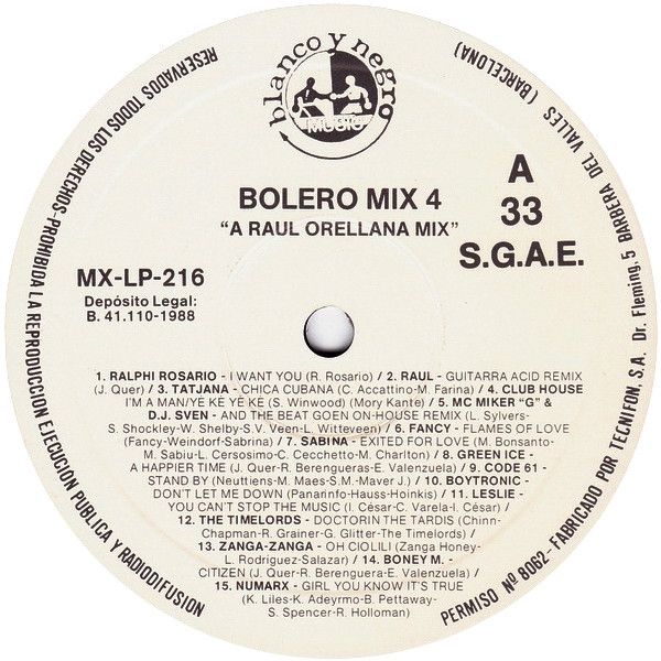 Bolero Mix 4