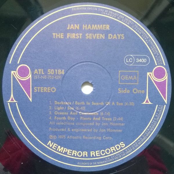 The First Seven Days