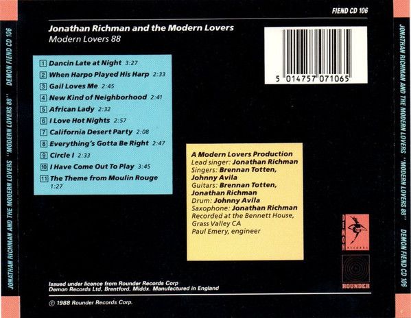 Modern Lovers 88