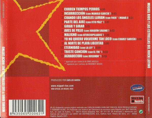 Miguel Ríos y las Estrellas del Rock Latino