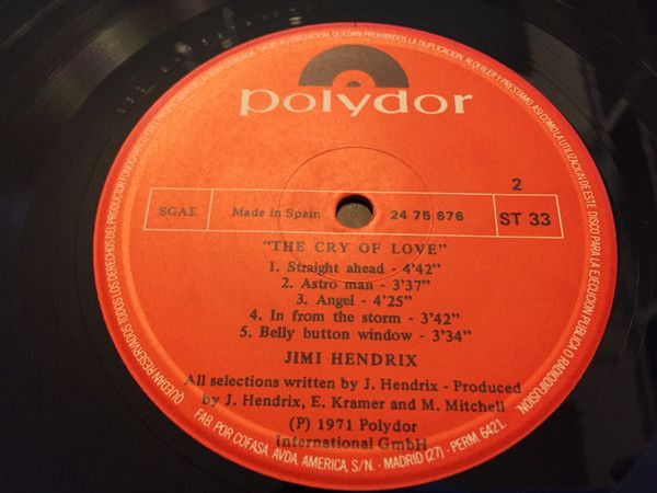 The Cry Of Love