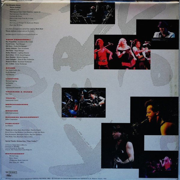 Joe Cocker Live