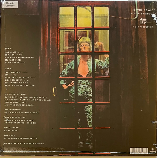 The Rise And Fall Of Ziggy Stardust And The Spiders From Mars