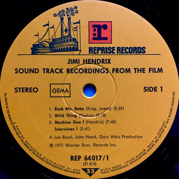 3aa8c73e4f8550d609adf5d877452af579d27d9f_0_0.jpeg Sound Track Recordings From The Film "Jimi Hendrix"