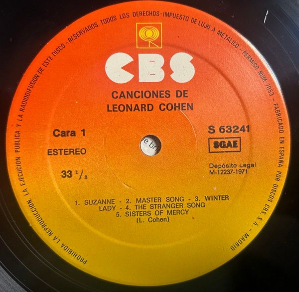Songs Of Leonard Cohen